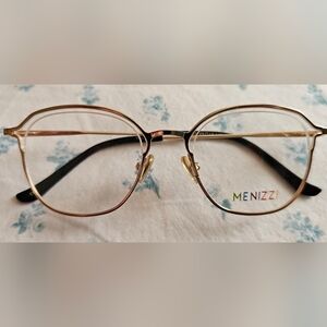 Menizzi Gold Eyeglasses